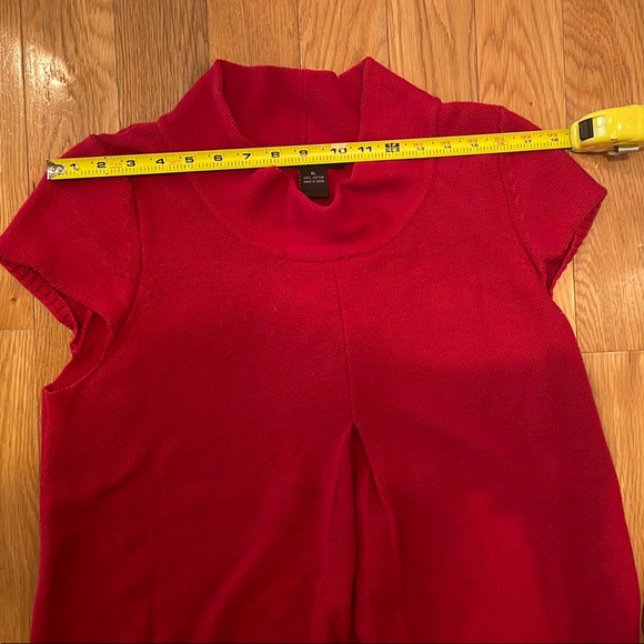 Red Short Sleeve Tunic - Picture 5 of 6